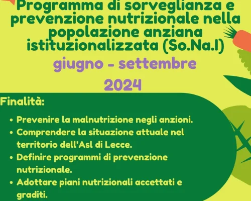Prevenzione e Benessere: Programma So.Na.I. a Villa Immacolata RSA